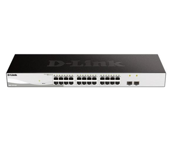 D-Link 26-port 2SFP web upravljiv Switch DGS-1210-26