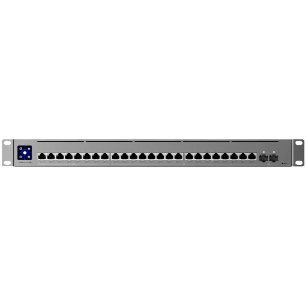 Ubiquiti Layer 3 Etherlighting USW-Pro-XG-24-PoE-EU (16) 10 GbE, (8) 2.5 GbE, and (2) 25G SFP28 ports ( USW-PRO-XG-24-POE-EU ) 
