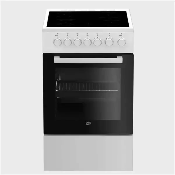 Električni šporet Beko FSE57110GW širina 50cm/keramička ploča/ventilatorska rerna