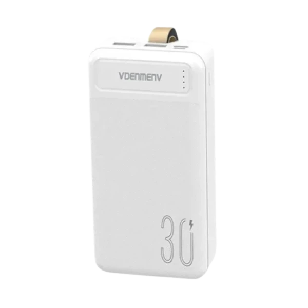 Power bank Denmen DP17 30000Mah 1xType C/2xUSB-A/1xMicro USB