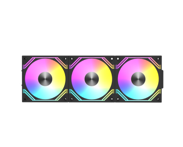 RAIDMAX Ventilator MODULAR FAN 3 IN 1 COMBO crni (NV-MD120FBP3) F 