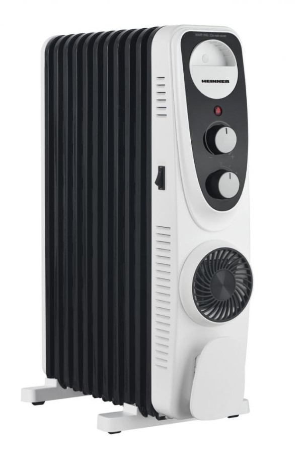 Uljani radijator HEINNER HOH-MVT11WH-BK 11rebara/2300W+ventilator 400W