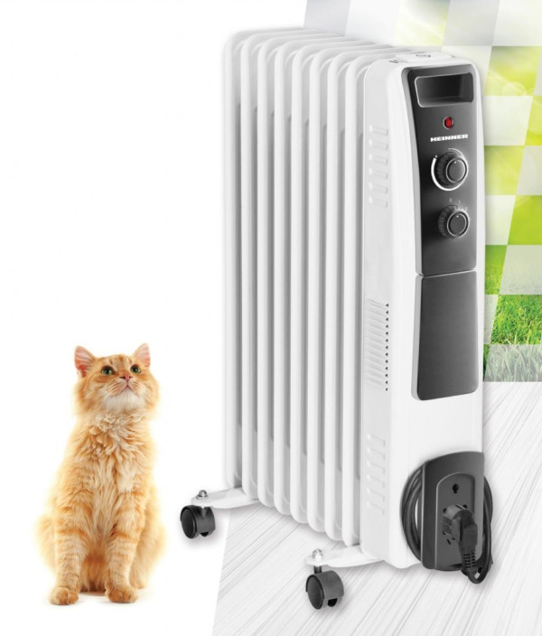 Uljani radijator HEINNER HOH-Y09WB 9rebara/2000W