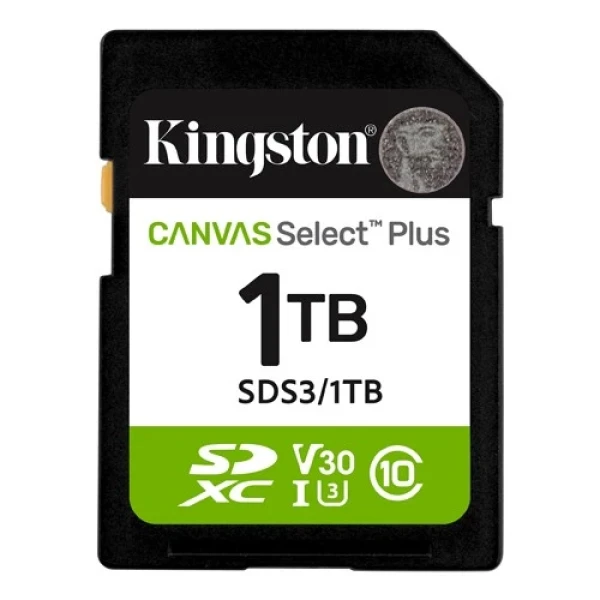 SD Card 1TB Kingston SDS3/1TB class 10 150MBs