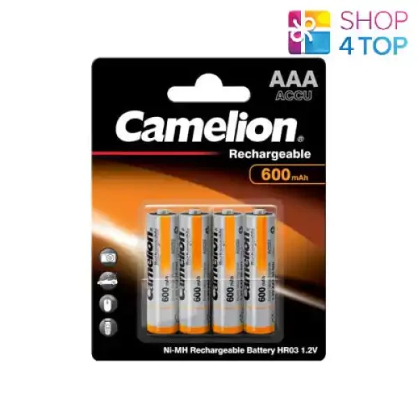 Punjiva baterija AAA Camelion 600 mAh NiMh 4/1