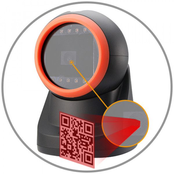 POS Barcode Scan XL-SCAN XL-2302 USB/1D/2D/table