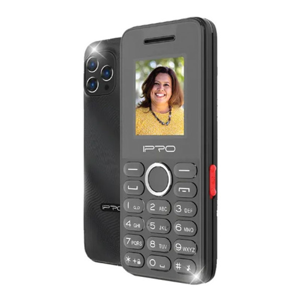 IPRO A36 black LCD 1,77'''' Feature mobilni telefon 2G GSM/LCD/2500mAh/32MB/32MB/TRI-SIM/Srpski jezik