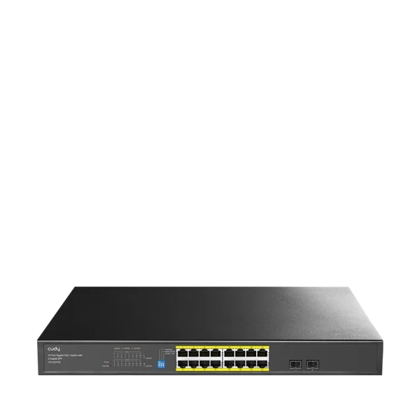 Svič 10/100/1000 16-port Cudy GS1020PS2 PoE+ sa 2x SFP porta 200W