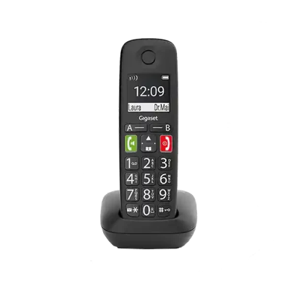 Bežični telefon Gigaset E290 Black