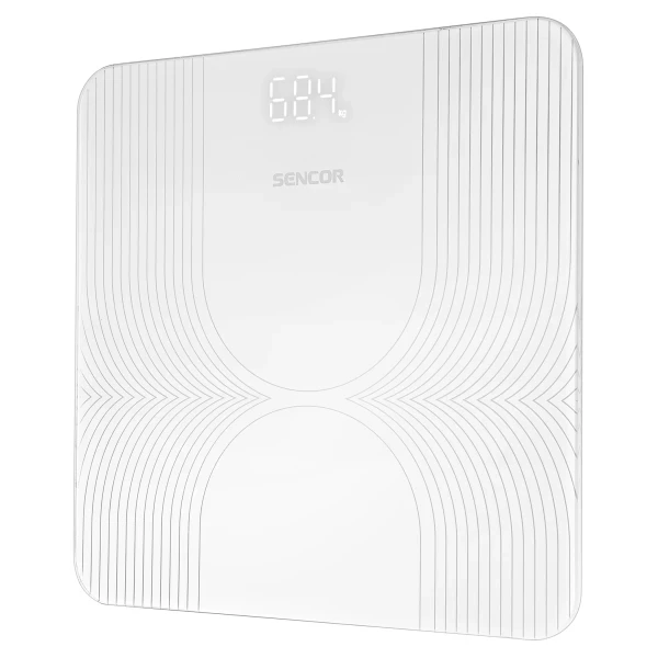 Telesna vaga Sencor SBS 2475WH/LCD/bela