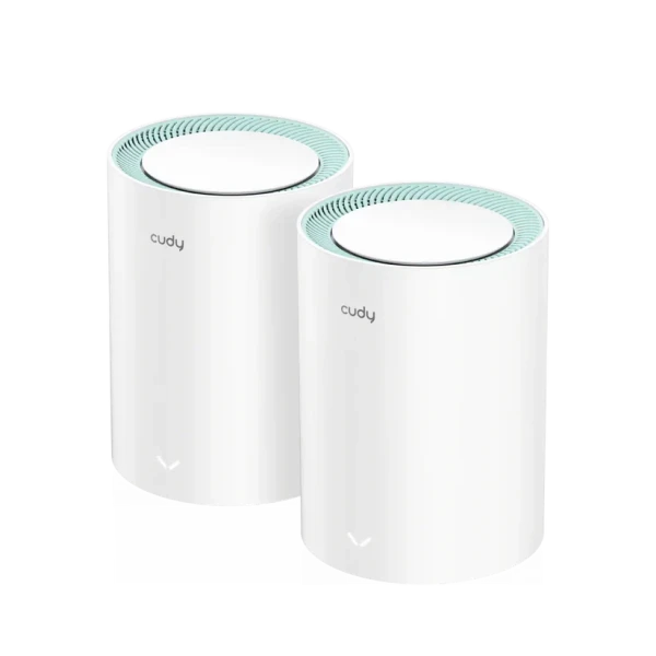 Whole Home Wi-Fi 6 Gigabit  Mesh System Cudy M1500 AX1500 Dual Band(2-Pack)
