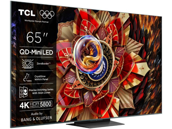 Televizor TCL 65C9K/MiniLED-QLED/65''/4K UHD/144Hz/Google TV/crna
