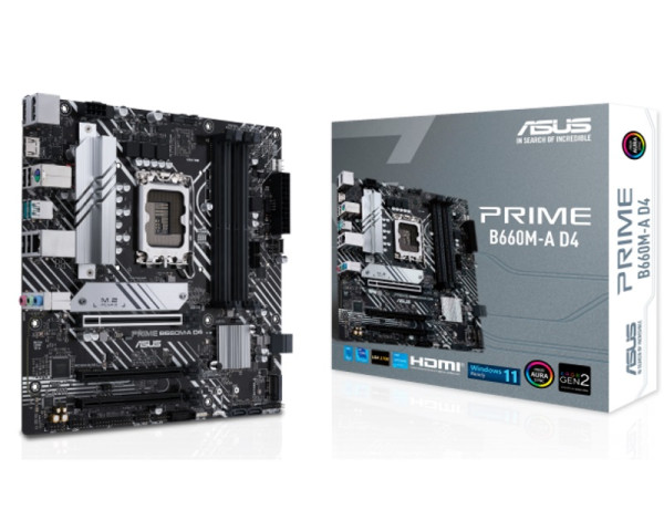 Matična ploča ASUS PRIME B660M-A D4