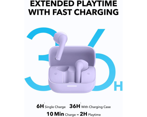 ANKER Soundcore K20i TWS BT bubice sa mikrofonom ljubičaste 