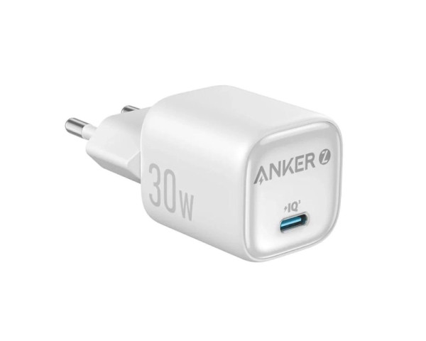 ANKER Zolo 30W USB-C zidni punjač USB-C beli 