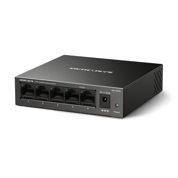 MERCUSYS MS105GS(UN) 5-Port Gigabit Desktop Switch 