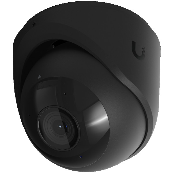 Ubiquiti UVC-G6-Turret-B Black, All-weather, tamper-resistant 4K PoE camera with a 11.8'' 8MP image sensor, Multi-TOPs AI Engine, and 3-axis