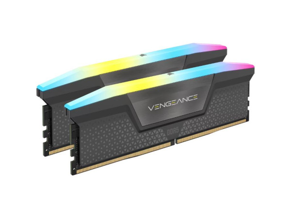 Memorija CORSAIR VENGEANCE 16GB(2x8GB)/DDR5/5600MHz/CL40/1.25V/RGB/XMP & EXPO