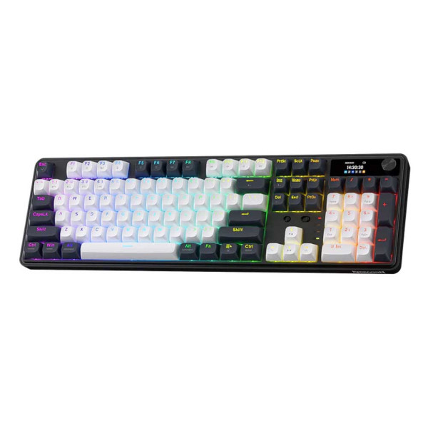 Wyvern LCD Pro K761-WB Wireless/Wired/BT Keyboard
