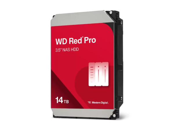 Hard disk WD Red PRO WD142KFGX interni/14TB/crvena