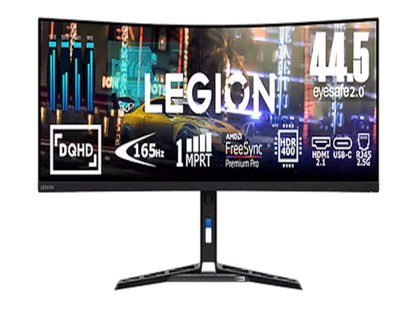 Monitor LENOVO Legion R45w-30 44.5''/5120x1440/VA/165Hz/1ms/tilt, swivel, height/4xUSB, 1xUSB-C/2x HD