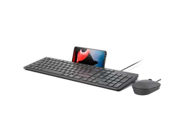 Tastatura+miš LENOVO Lenovo 310/žicni set/USB-A /US Eur/crna
