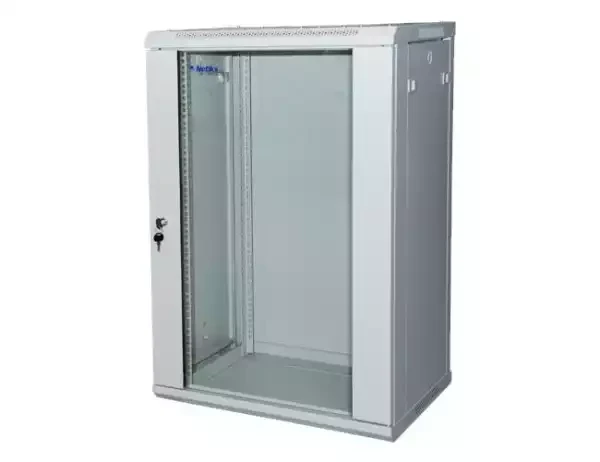 18U19 rek orman nazidni Netiks DW6618 dvodelni staklena vrata sa bravom dim. 600x600x900mm