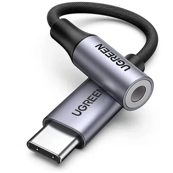 Audio adapter Ugreen AV161 USB type-C na 3.5 mm M/F 10cm