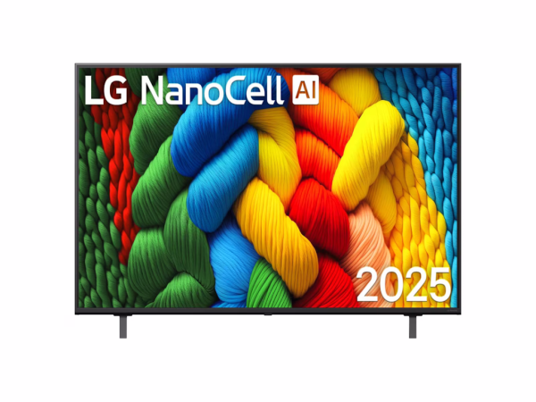 Televizor LG 55NANO80A3B/NanoCell/55''/4K Ultra HD/smart/webOS 25/crna