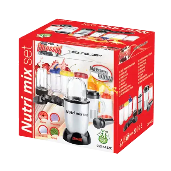 Blender Nutri mix Colossus CSS 5412 C snaga 800W 7 posuda
