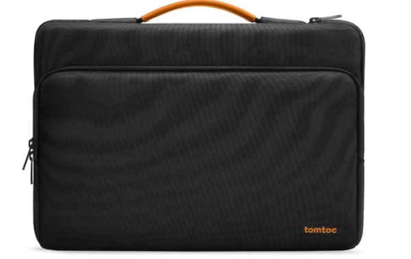 TOMTOC DEFENDER A14 LAPTOP BRIEFCASE BLACK 16'' A14F2D1