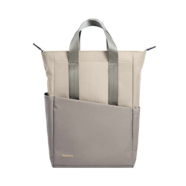 TOMTOC SLASH T63 LAPTOP BACKPACK MOON GREY 13.5'' 12L T63M1G1