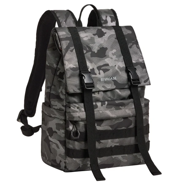 Torba za Laptop 15.6  Rivacase Sherwood Roltop 7621/siva camo