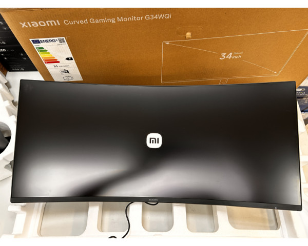 XIAOMI 34 inča G34WQi EU zakrivljeni Gaming monitor (ELA5454EU) - outlet 