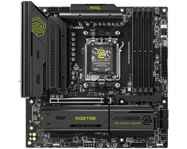 MSI MAG B850M MORTAR WIFI matična ploča