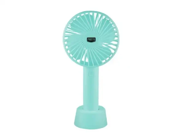 Prenosni mini ventilator Prosto MF9040D-LI punjivi/tirkizni