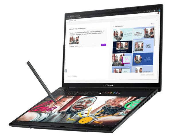 ASUS Zenbook 14 DUO OLED UX8406CA-PZ042X (14 inča 3K OLED, Ultra 9 285H, 32GB, SSD 2TB, Win11 Pro) laptop outlet 