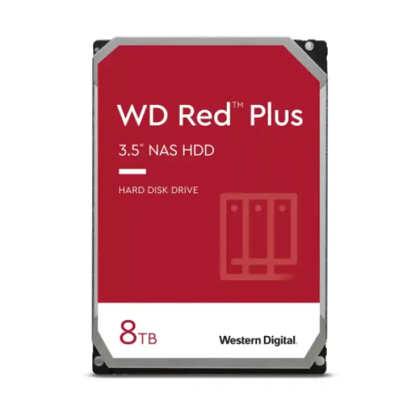 Hard disk 8TB SATA3 Western Digital Caviar 128MB WD80EFZZ Red Plus
