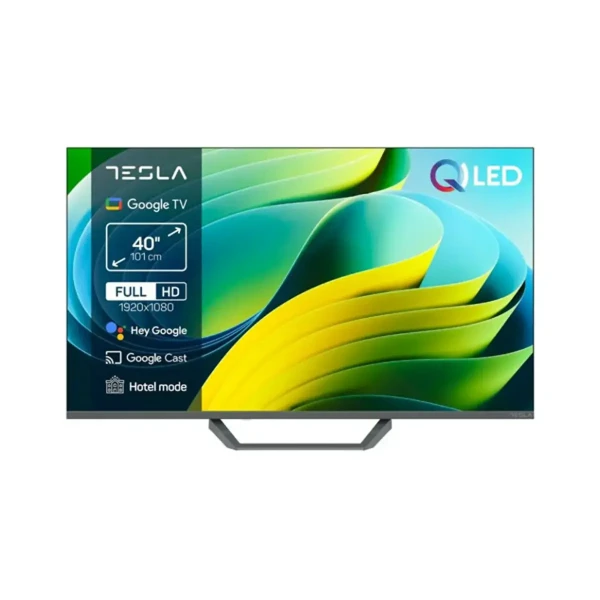 Televizor Tesla Q40E665GFS Smart, QLED, Full HD, 40'' (102 cm), DVB-T/T2/C/S/S2