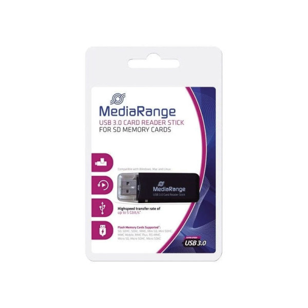 MEDIARANGE MRCS507 USB3.0 Card reader stick