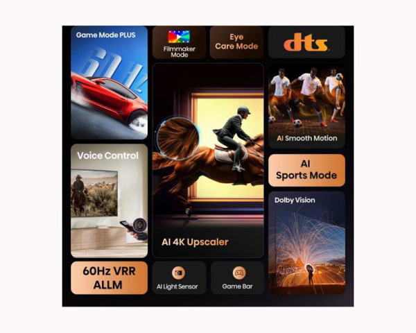 HISENSE 43 inča 43A6Q 4K UHD Smart TV outlet 