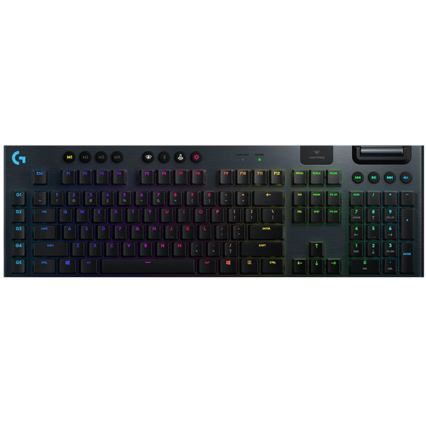 G915 Lightspeed Wireless RGB Mechanical Gaming Keyboard - GL Linear Carbon