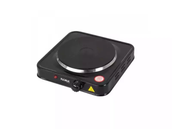 Električni rešo Zilan ZLN2806K snaga 1000W ringla 15cm crni