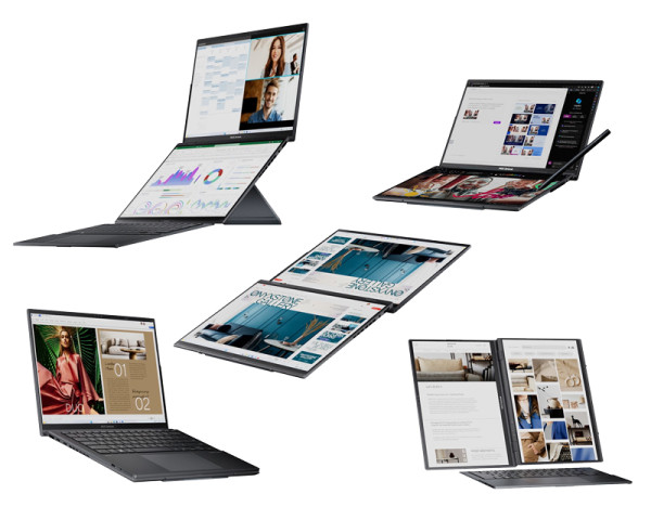 ASUS Zenbook 14 DUO OLED  UX8406CA-QL041W (14 inča FHD, Ultra 9 285H, 32GB, SSD 1TB, Win11 Home) laptop 