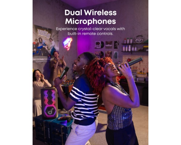 ANKER Soundcore Rave 3S 200W prenosivi bluetooth IPX4 zvučnik crni 