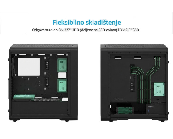 FSP GROUP CUT593P kućište 
