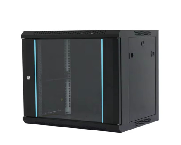 MAXPRO LINE Rack orman nazidni, 9U, 600x600, staklena vrata 