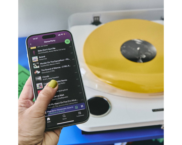 ENERGY SISTEM WhiteSpin Gramofon (M45978) 