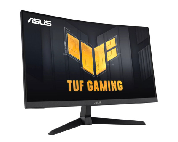 ASUS 27 inča TUF VG27VQM1B FHD 1920x1080 Fast VA 280 Hz FreeSync Premium zakrivljeni gaming monitor 