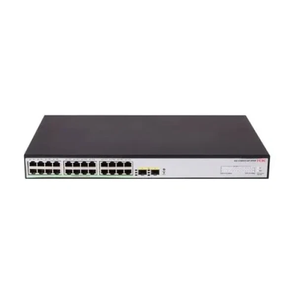 Svič 24 x GE ports H3C S1600V2-26P-HPWR-GL L2 PoE 370W/ 24GE(poe+) + 2xSFP